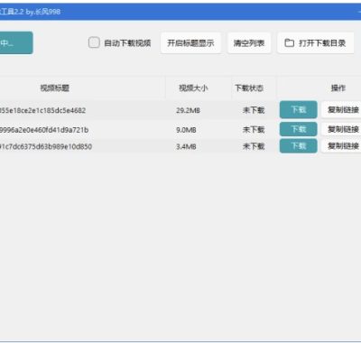 微信视频号下载工具 v251203 中文绿色版，支持直播回放、直播流